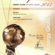 Energy Globe National Award2013